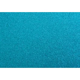  CreArt Öntapadós Dekorgumi Lap kb. 21x30 cm Csillámos Türkizkék