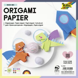   Folia Origami Papír 20 x 20 cm 70 gramm 100 Lap 10 Szín/Csomag