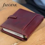 Filofax Gyűrűs Kalendárium Lockwood A5 Gránátvörös