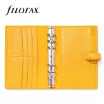 Filofax Gyűrűs Kalendárium Finsbury Personal Mustársárga