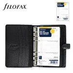 Filofax Gyűrűs Kalendárium Finsbury Personal Fekete