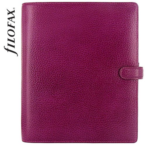 Filofax Gyűrűs Kalendárium Finsbury A5 Málna