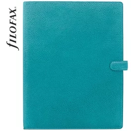 Filofax Gyűrűs Kalendárium Finsbury A4 Aqua