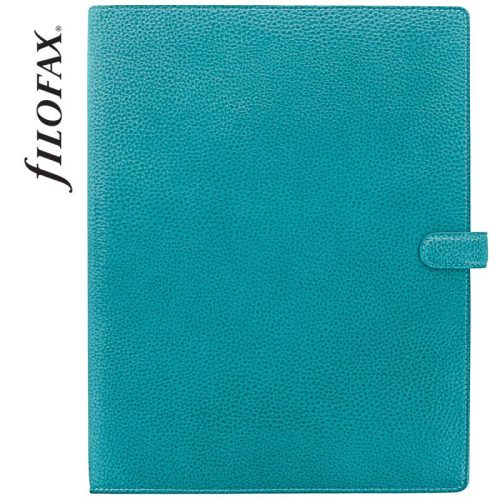 Filofax Gyűrűs Kalendárium Finsbury A4 Aqua