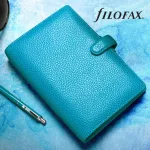 Filofax Gyűrűs Kalendárium Finsbury A4 Aqua