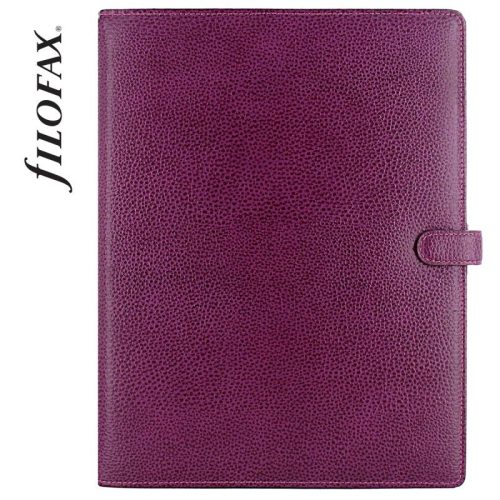 Filofax Gyűrűs Kalendárium Finsbury A4 Málna