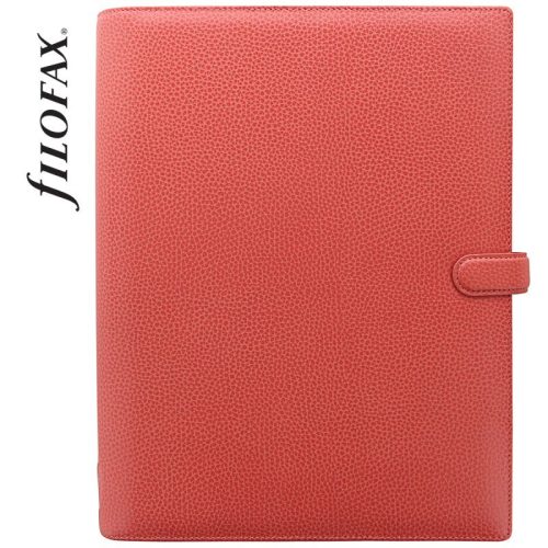 Filofax Gyűrűs Kalendárium Finsbury A4 Korall