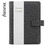 Filofax Gyűrűs Kalendárium Confetti Personal Fekete