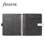 Filofax Gyűrűs Kalendárium Confetti A5 Fekete