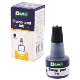d.rect Bélyegzőfesték 30 ml Fekete