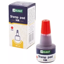 d.rect Bélyegzőfesték 30ml Piros