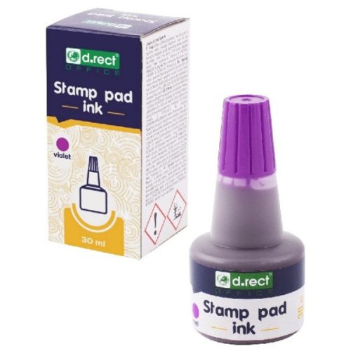 d.rect Bélyegzőfesték 30 ml Lila