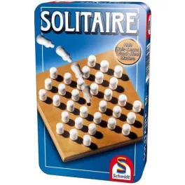 Schmidt Solitaire Társasjáték Fém Dobozban