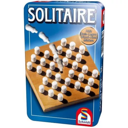 Schmidt Solitaire Társasjáték Fém Dobozban