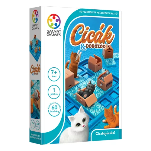 Smart Games Cicák & Dobozok Készségfejlesztő Játék