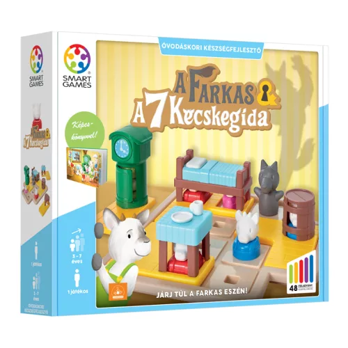 Smart Games A Farkas & 7 Kecskegida Készségfejlesztő Játék