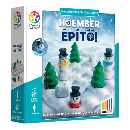 Smart Games Hóember Építő! Készségfejlesztő Játék
