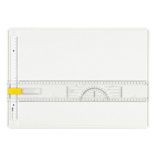 Aristo Rajztábla Műanyag A/3 Csúszásgátló Talppal Párhuzamvonalzóval Textil Tokban Economy