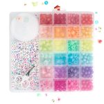 DP Craft Ékszerkészítő Alapkészlet 24 Vegyes Formájú Gyönggyel 5 Darab Kiegészítővel 979 Darabos