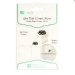 DP Craft Ragasztó Pont 12 mm Átlátszó 36 Darab/Csomag