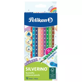Pelikán Silverino Színes Ceruza Készlet 12 Darabos