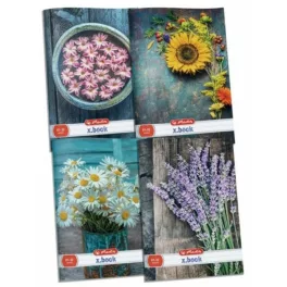 Herlitz Füzet A/4 32 Lapos Vonalas Flower