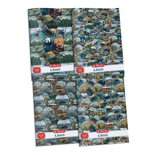 Herlitz Füzet A/4 32 Lapos Vonalas Adventure