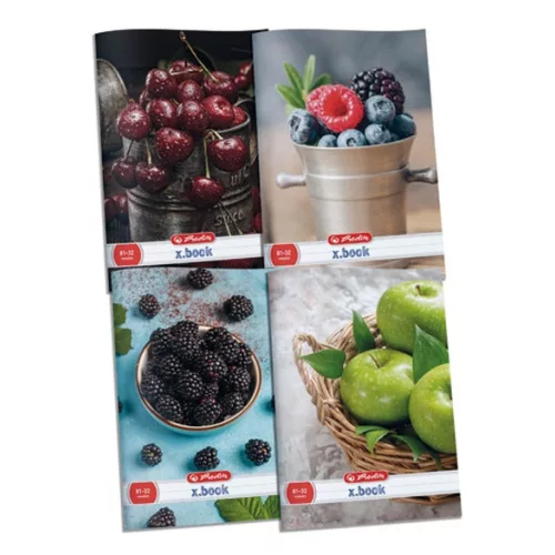 Herlitz Füzet A/4 32 Lapos Vonalas Fruit