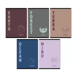 Herlitz Füzet A/5 32 Lapos Sima Terra Vegyes Minták