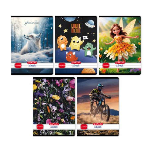 Herlitz Leckefüzet A/5 32 Lapos Mix Vegyes Minta