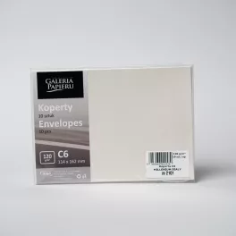   Szilikonos Boríték LC/6 Millenium Fehér 120 gramm 10 Darab/Csomag