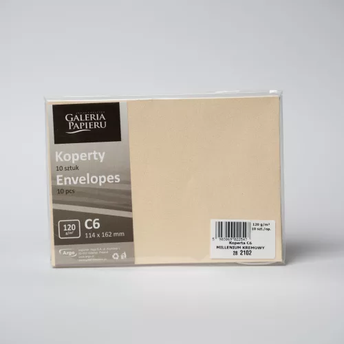 Szilikonos Boríték LC/6 Millenium Krém 120 gramm 10 Darab/Csomag