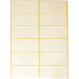 OfficeArt Etikett 56x38 Mm 60 Db/Csomag Fehér Öntapadó
