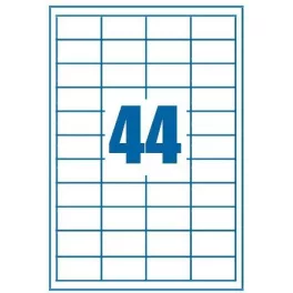   Univerzális Etikett 48,5x25,4 mm 44 címke/lap 100 ív/csomag