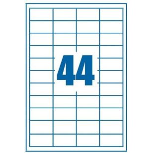   Univerzális Etikett 48,5x25,4 mm 44 címke/lap 100 ív/csomag