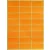 OfficeArt Etikett 48x24 mm Neon Narancs 24 Darab/ív 10 ív/Csomag