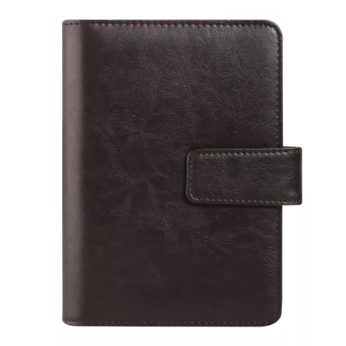 Saturnus Gyűrűs Kalendárium L223 Műbőr Fekete