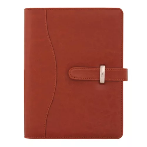 Saturnus Gyűrűs Kalendárium S437 Műbőr Cseresznye