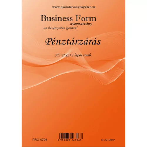 B. 22-26 pénztárzárás