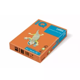   IQ Color Színes Fénymásolópapír A/4 Narancssárga 160 gramm 250 lap/csomag