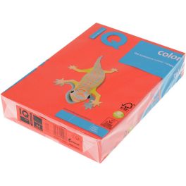   IQ Color Színes Fénymásolópapír A/4 Korallpiros 80 gramm 500 lap/Csomag