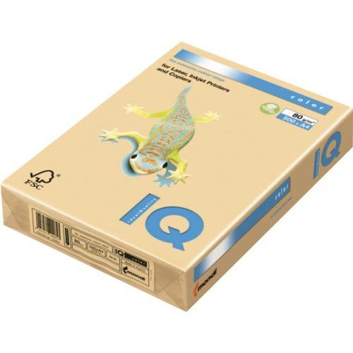 IQ Color Színes Fénymásolópapír A/4 Pasztell Lazac 80 gramm 500 lap/Csomag
