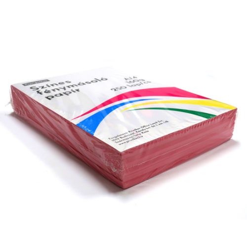 Papírgaléria Színes Fénymásolópapír A/4 Pink 160 gramm 250 lap/Csomag