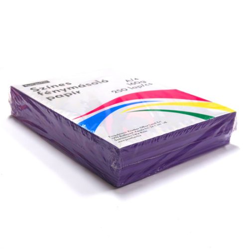 Papírgaléria Színes Fénymásolópapír A/4 Világos Lila 160 gramm 250 lap/Csomag