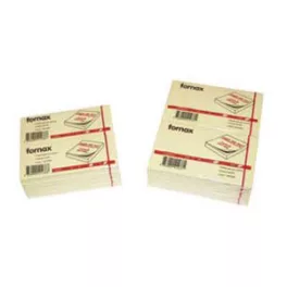   Fornax Jegyzettömb Öntapadós 40x50 mm Sárga 100 Lap 3 Darab/Csomag