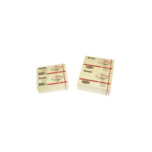 Fornax Jegyzettömb Öntapadós 40x50 mm Sárga 100 Lap 3 Darab/Csomag