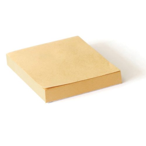 OfficeArt Öntapadós Jegyzettömb 7,6x7,6 cm Újrahasznosított Papírból 100 Lap/Csomag