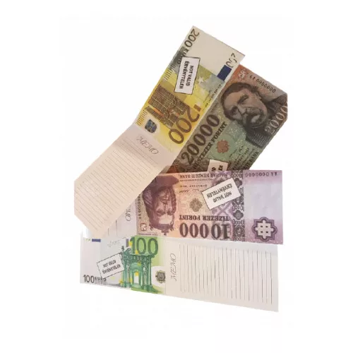 Jegyzettömb bankjegy 10000 forint 18,5x8cm 50lap