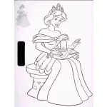 Napraforgó Könyvek Könyv Színező Matricákkal Hercegnők