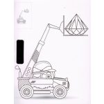 Napraforgó Könyvek Könyv Színező Matricákkal Járművek